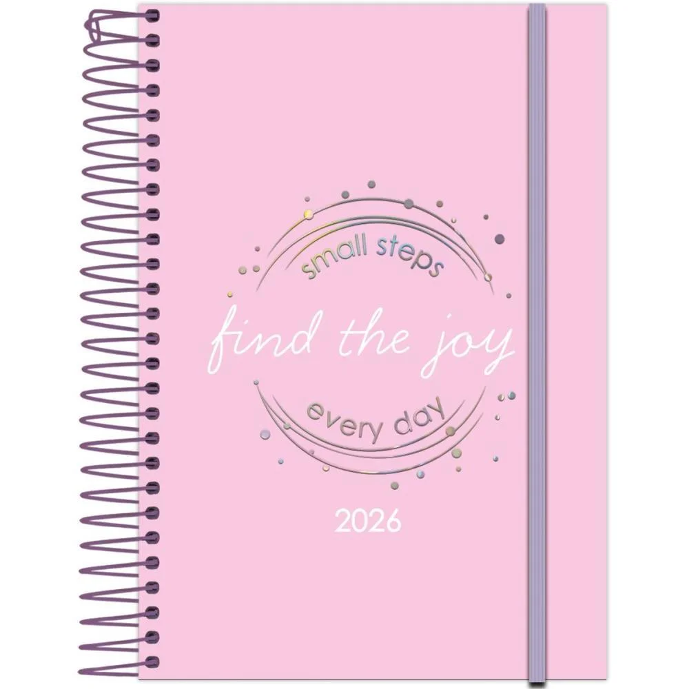 AGENDA 2026 FLUOR MIX SOFT 176F.130X188MM FORONI (PCT.C/05) - imagem 2
