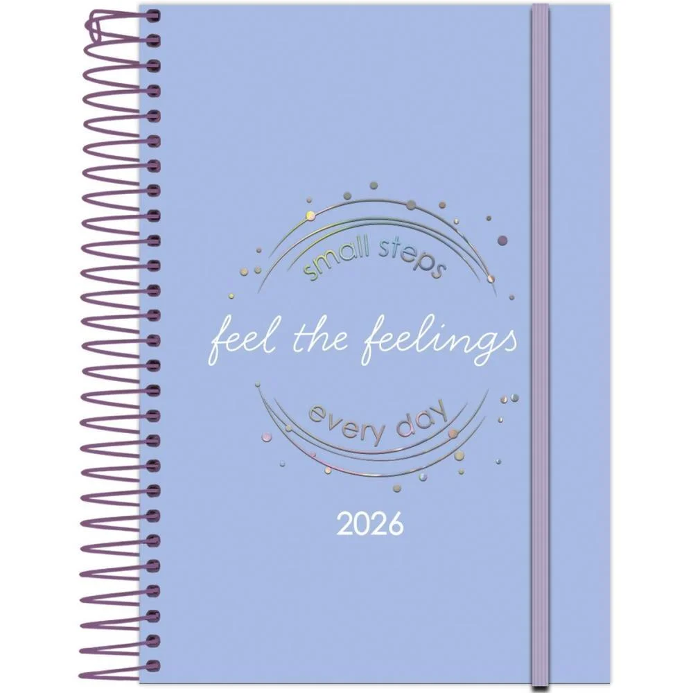 AGENDA 2026 FLUOR MIX SOFT 176F.130X188MM FORONI (PCT.C/05) - imagem 4
