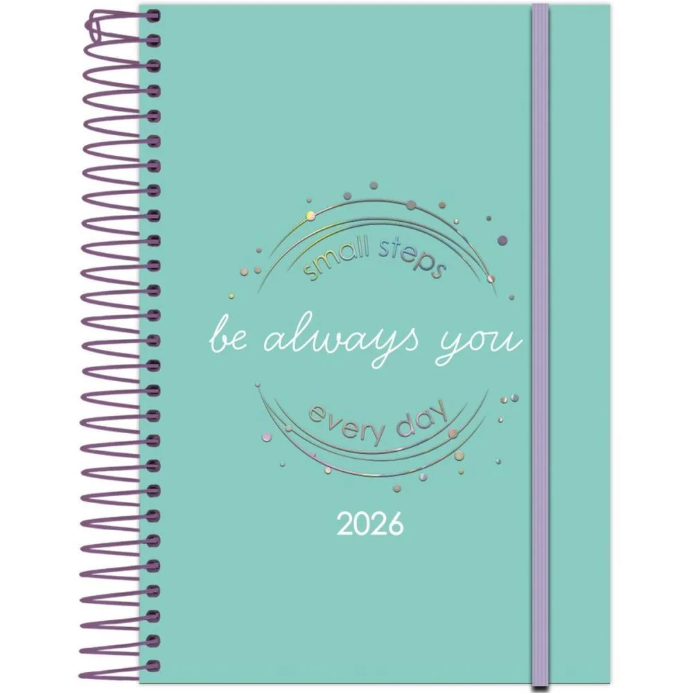 AGENDA 2026 FLUOR MIX SOFT 176F.130X188MM FORONI (PCT.C/05) - imagem 5