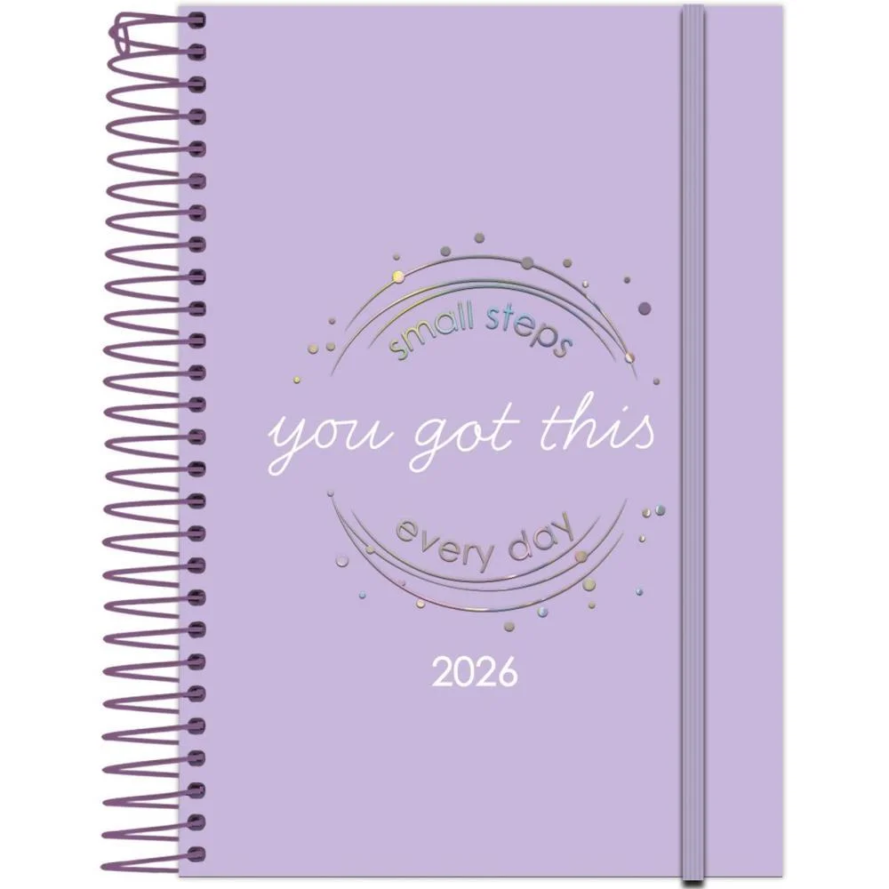 AGENDA 2026 FLUOR MIX SOFT 176F.130X188MM FORONI (PCT.C/05) - imagem 6