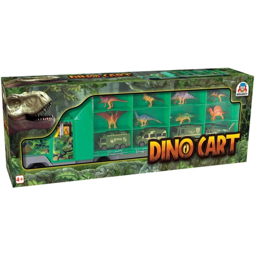 CAMINHAO DINO CART C/12 PECAS BRASKIT (UNIDADE) - imagem 3