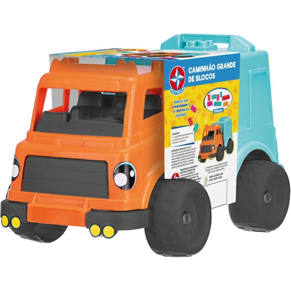 CAMINHAO GRANDE DE BLOCOS ESTRELA (UNIDADE) - imagem 5