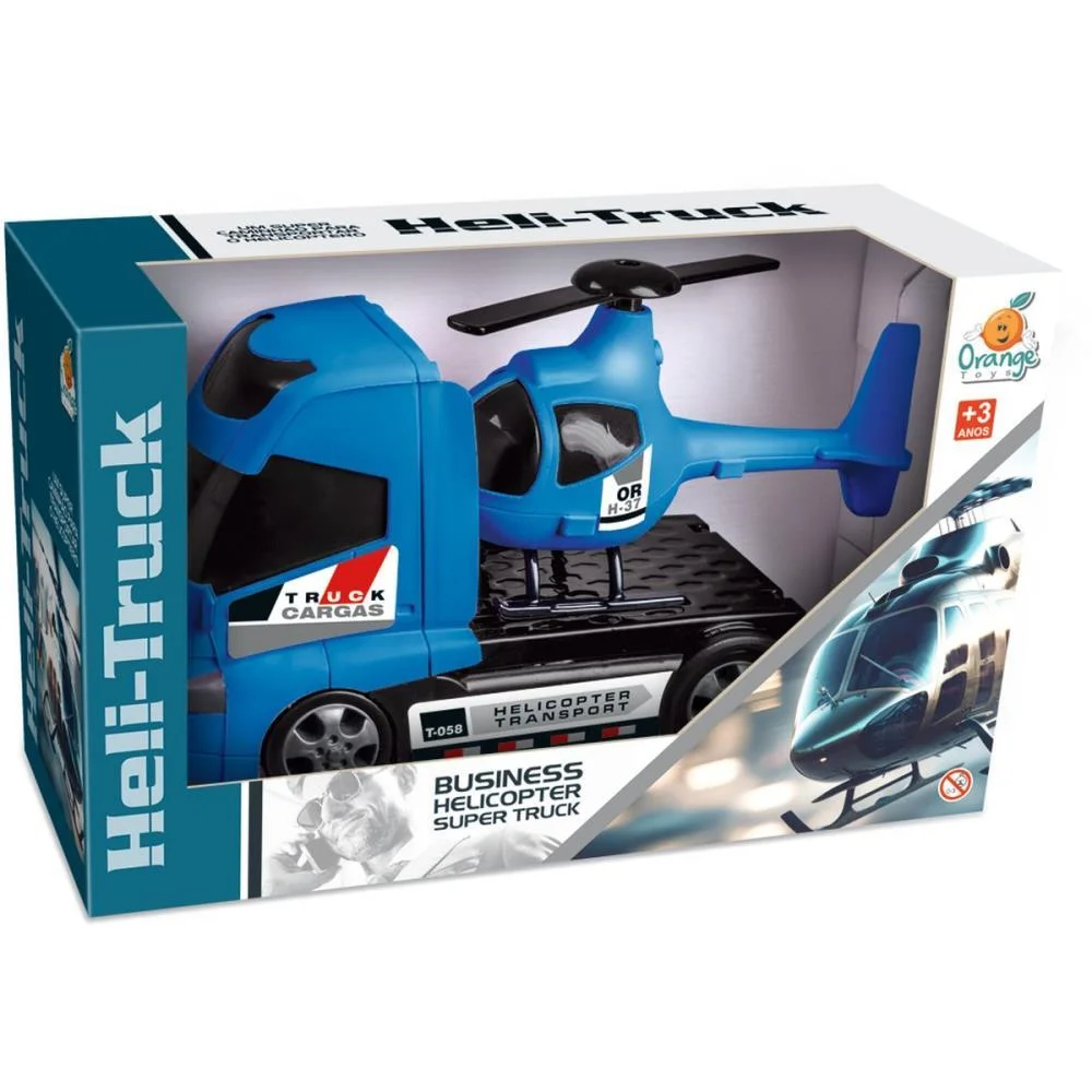 CAMINHAO HELI-TRUCK 29CM (S) ORANGE TOYS (UNIDADE) - imagem 3