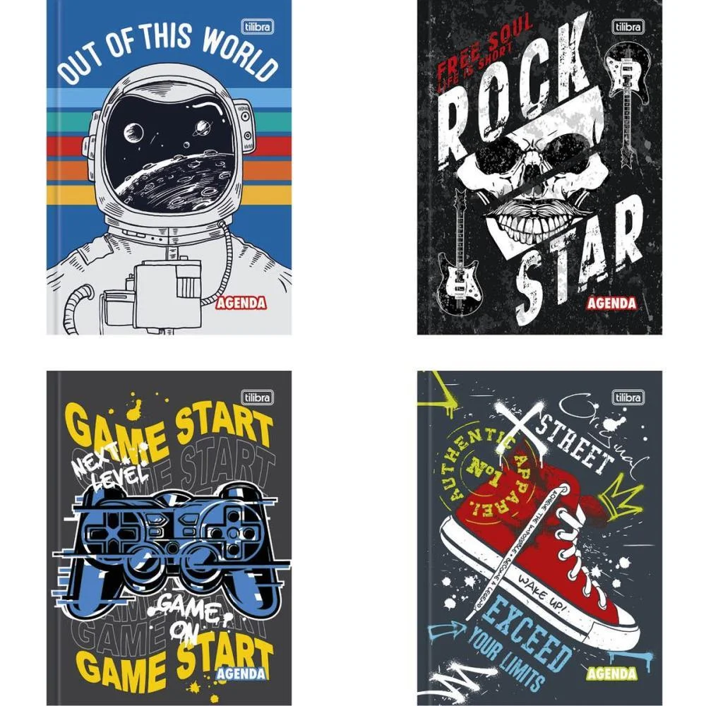 AGENDA PERMANENTE PEPPER COST MASC. 160F 123X166 TILIBRA (PCT.C/06) - imagem 2