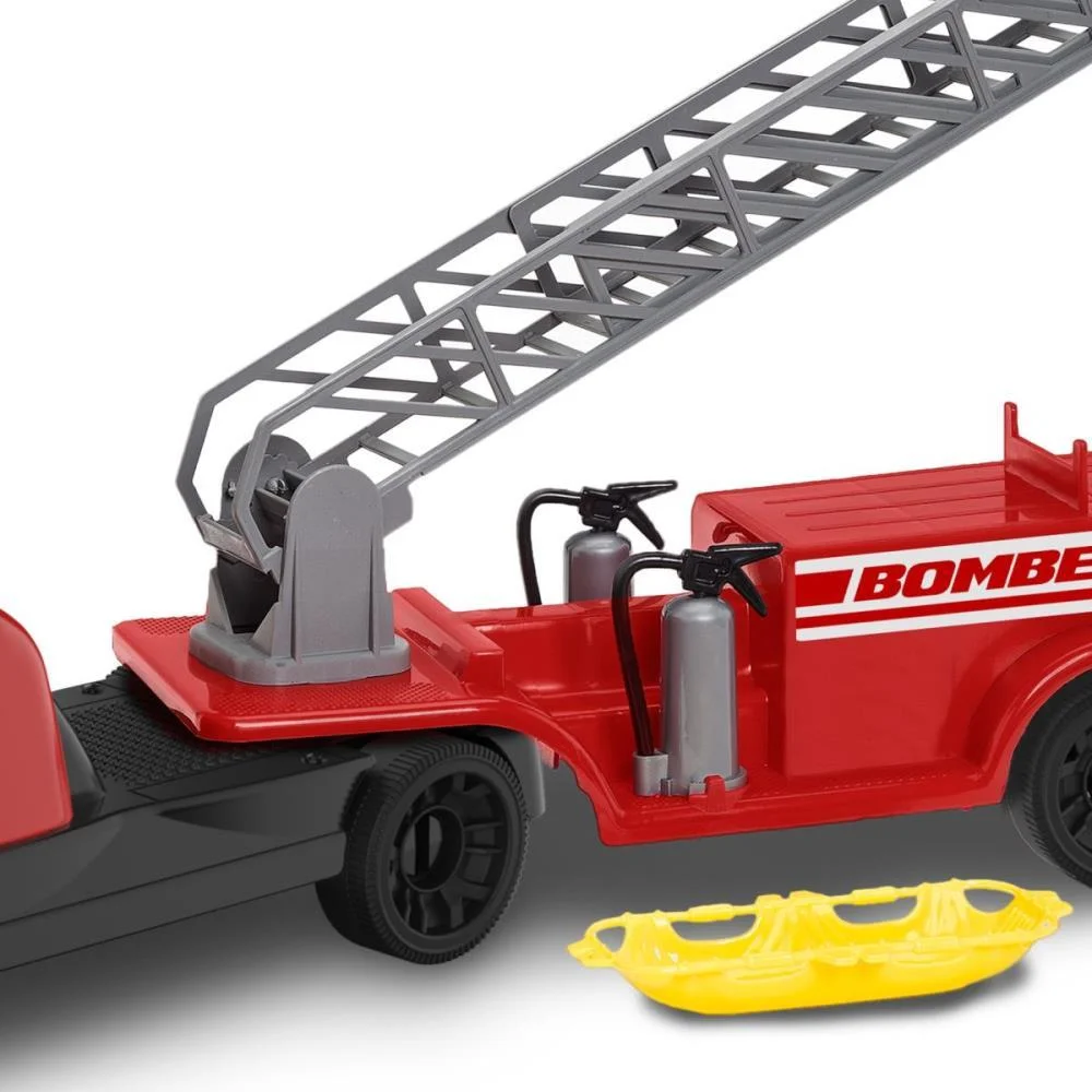 CAMINHAO COMBOIO BOMBEIRO CARDOSO TOYS (UNIDADE) - imagem 5