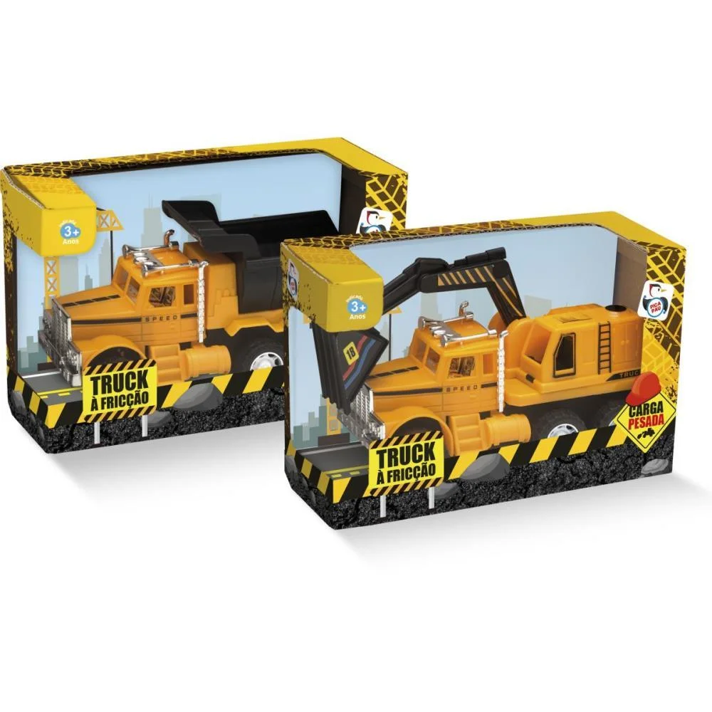 CAMINHAO TRUCK CONSTRUCAO MODELOS SORT. PICA PAU (UNIDADE) - imagem 10