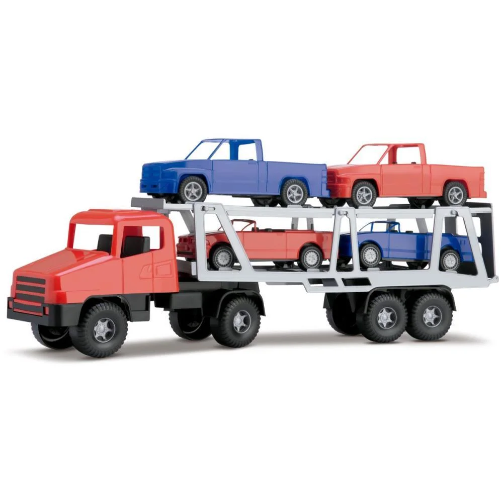 CAMINHAO TRANSCAR COM CARRO (S) SILMAR BRINQUEDOS (UNIDADE) - imagem 4