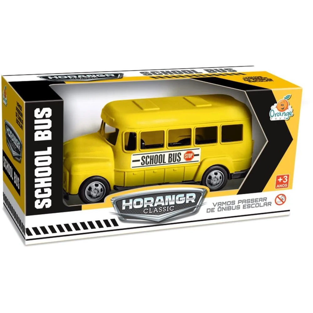 CAMINHAO CLASSIC SCHOOL BUS 23CM ORANGE TOYS (UNIDADE) - imagem 3