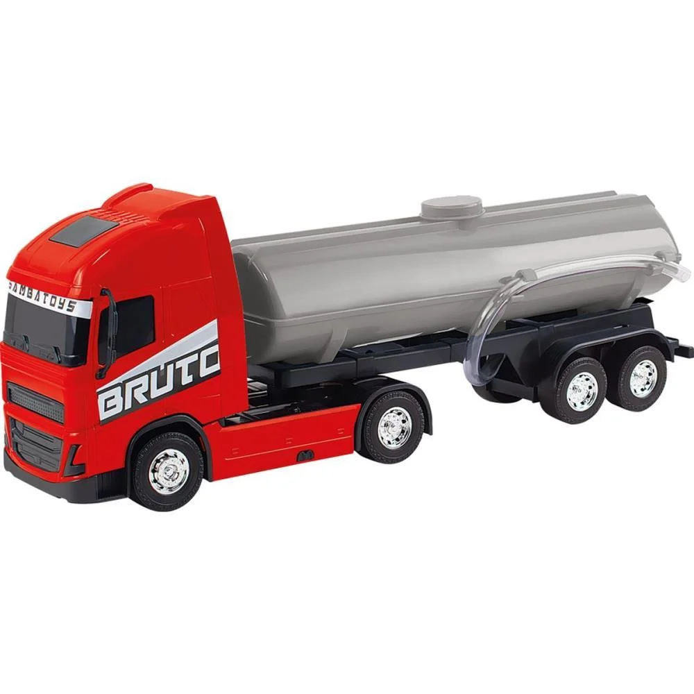 CAMINHAO TRUCK BRUTO TANQUE 38CM (S) SAMBA TOYS (UNIDADE) - imagem 4