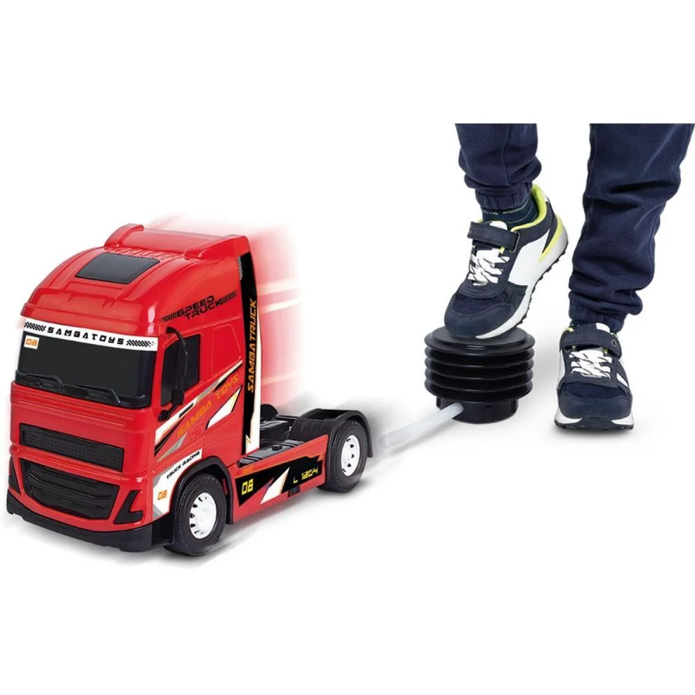 CAMINHAO TRUCK LANCADOR SUPER FAST (S) SAMBA TOYS (UNIDADE) - imagem 3