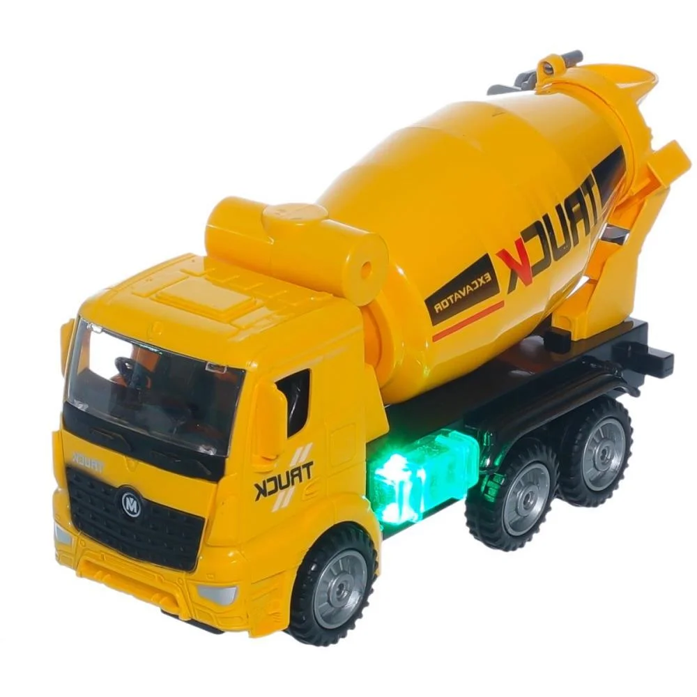 CAMINHAO BETONEIRA C/LUZ E SOM 23CM PP IMPORT (UNIDADE) - imagem 2