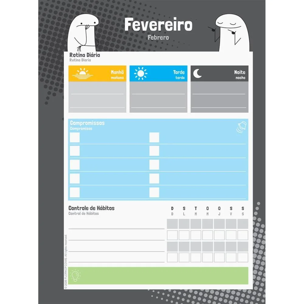 AGENDA 2026 FLORK ESP CD 176FL 133X178MM JANDAIA (PCT.C/04) - imagem 11