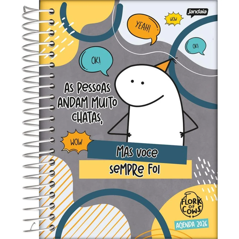 AGENDA 2026 FLORK ESP CD 176FL 133X178MM JANDAIA (PCT.C/04) - imagem 7