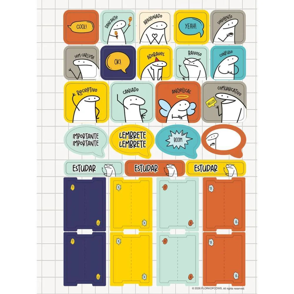 AGENDA 2026 FLORK ESP CD 176FL 133X178MM JANDAIA (PCT.C/04) - imagem 8