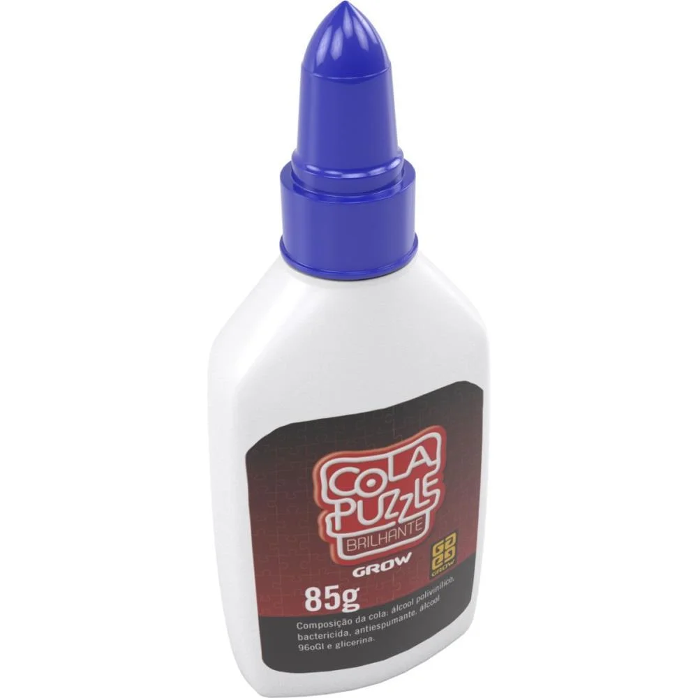 QUEBRA-CABECA ACESSORIOS COLA PUZZLE BRILHANTE GROW (UNIDADE) - imagem 4