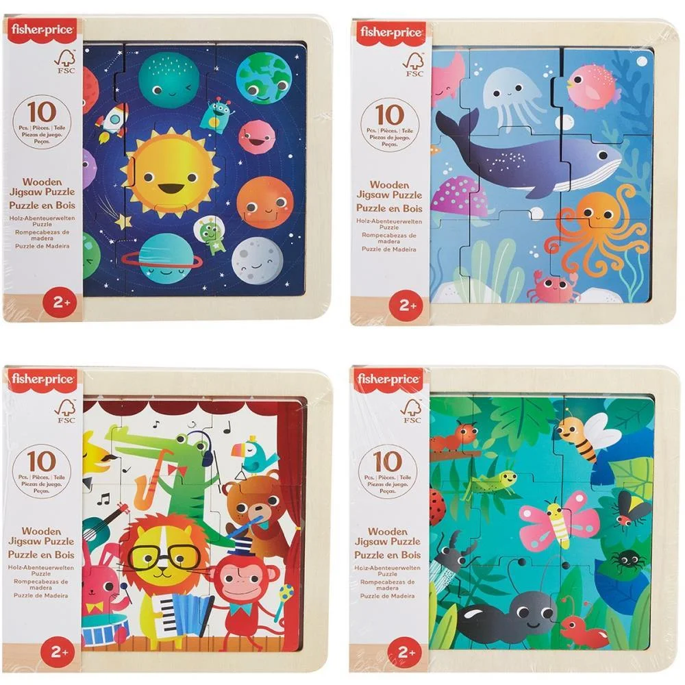 FISHER-PRICE WOOD MEU PRIMEIRO QUEBRA-CABEÇA (S) MATTEL (UNIDADE) - imagem 2