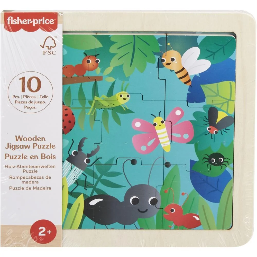 FISHER-PRICE WOOD MEU PRIMEIRO QUEBRA-CABEÇA (S) MATTEL (UNIDADE) - imagem 7