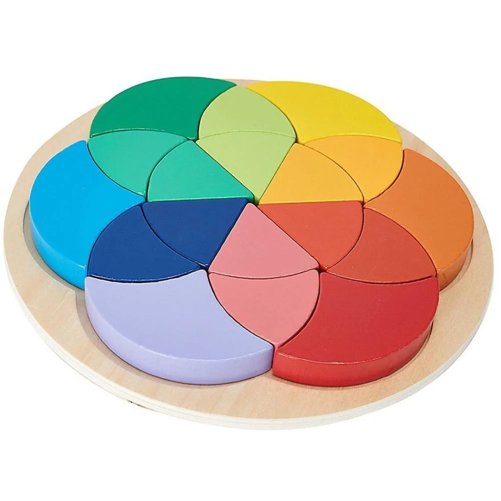 FISHER-PRICE WOOD QUEBRA-CABECA CIRCULO CORE 18P MATTEL (UNIDADE) - imagem 4