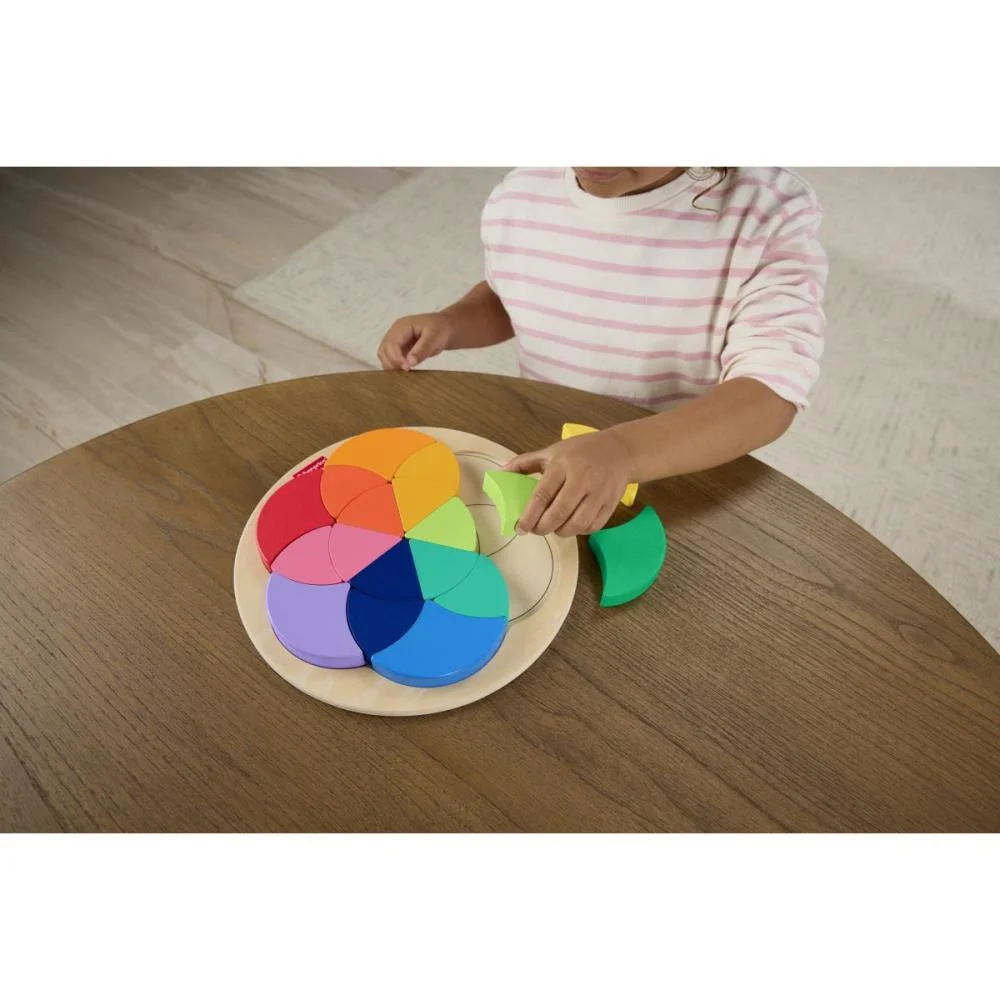 FISHER-PRICE WOOD QUEBRA-CABECA CIRCULO CORE 18P MATTEL (UNIDADE) - imagem 5