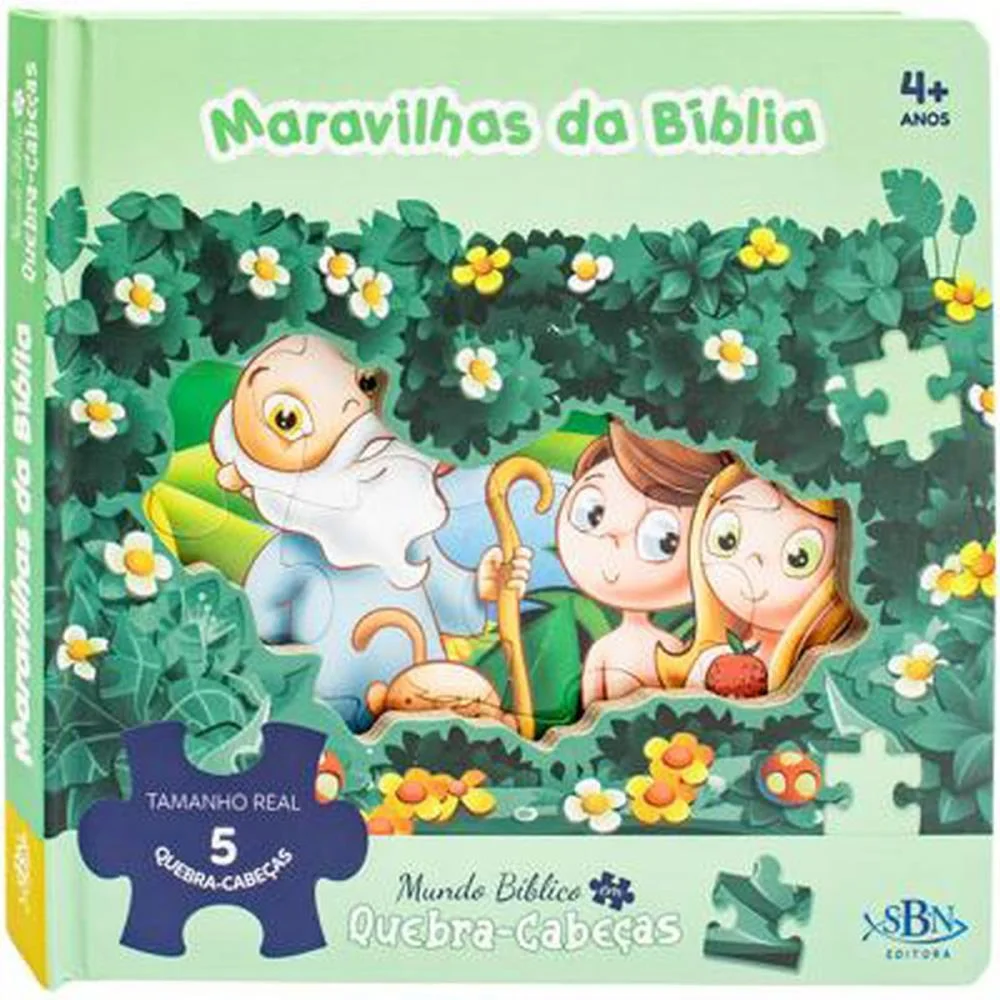 LIVRO QUEBRA-CABECA MARAVILHAS DA BIBLIA 22,5X22,5 TODOLIVRO (UNIDADE) - imagem 5