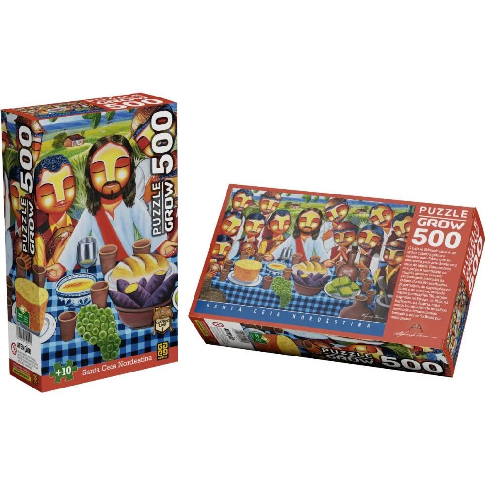 QUEBRA-CABECA CARTONADO SANTA CEIA NORDESTINA 500 PCS GROW (UNIDADE) - imagem 5