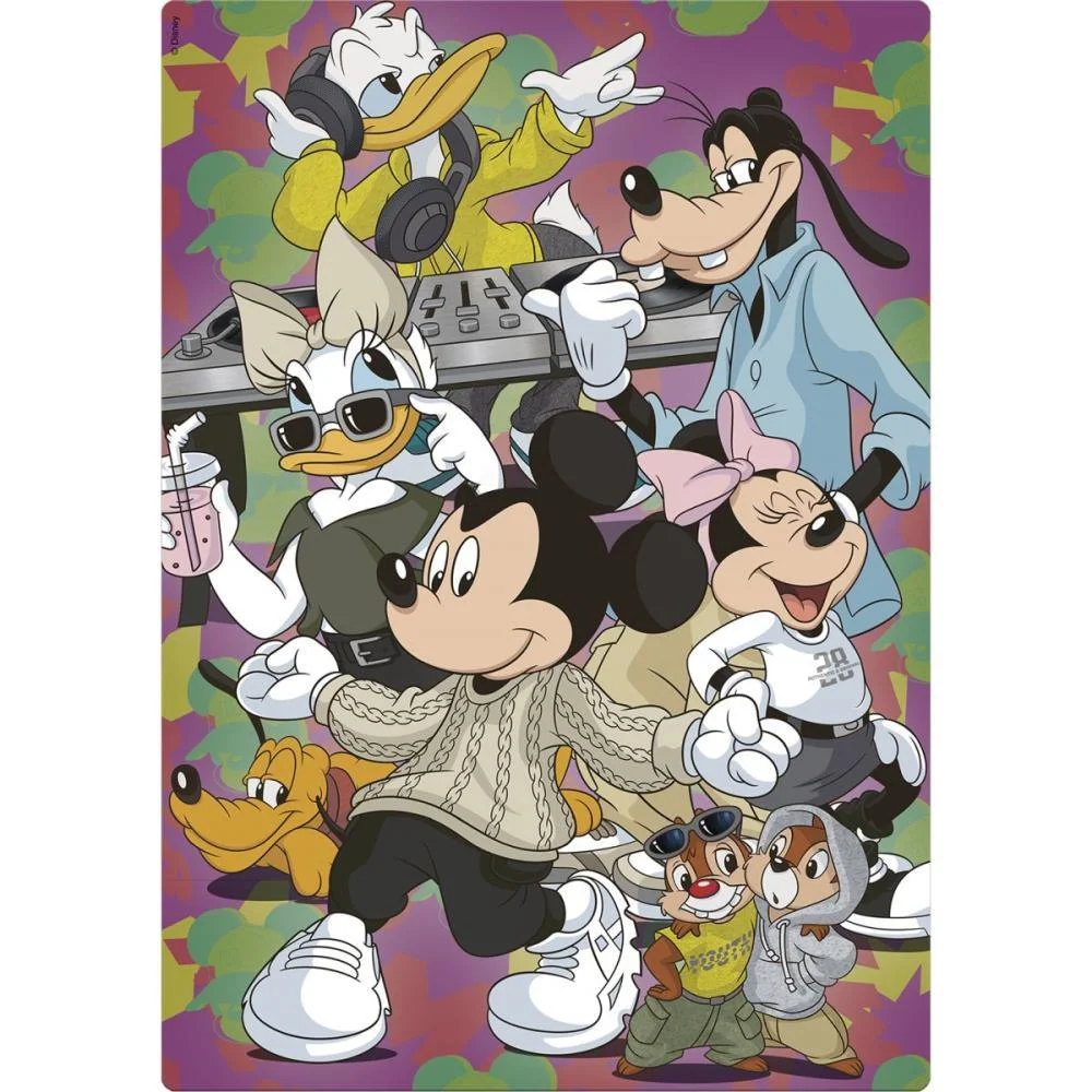 QUEBRA-CABECA CARTONADO MICKEY REAL LIFE 200 PECAS TOYSTER (UNIDADE) - imagem 4