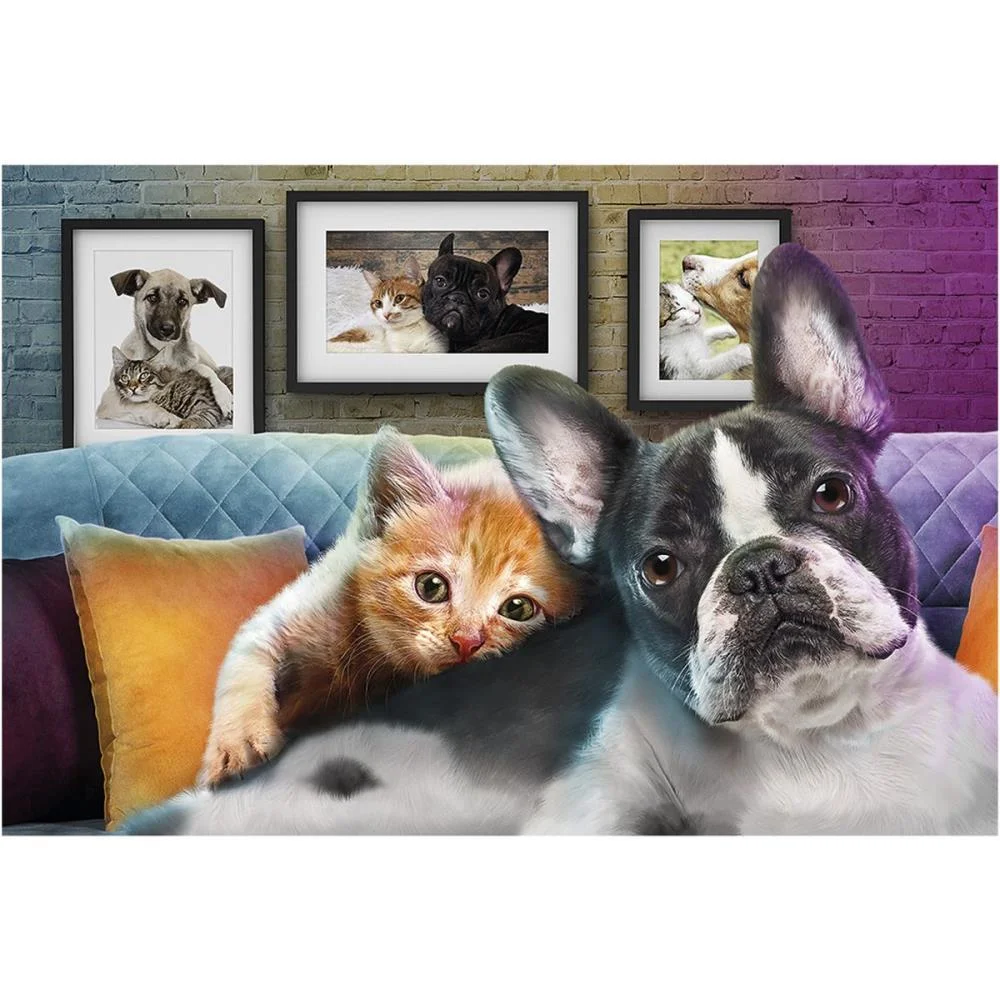 QUEBRA-CABECA CARTONADO MELHORES AMIGOS 200 PECAS GROW (UNIDADE) - imagem 2