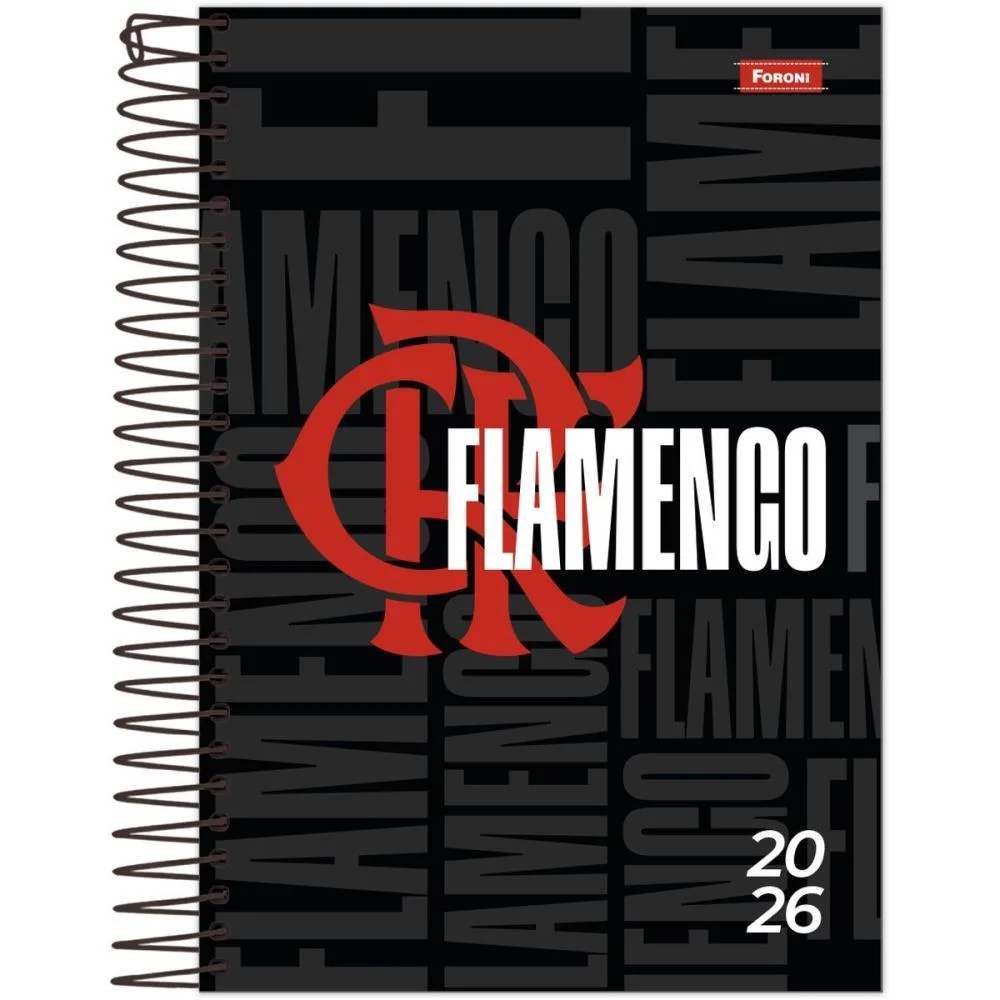 AGENDA 2026 FLAMENGO 176F. 130X188MM FORONI (PCT.C/05) - imagem 3