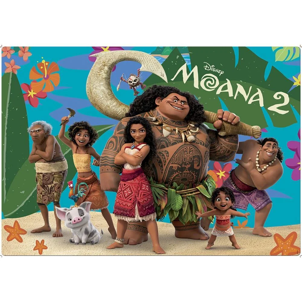 QUEBRA-CABECA CARTONADO MOANA 2 120 PECAS GRANDAO TOYSTER (UNIDADE) - imagem 4