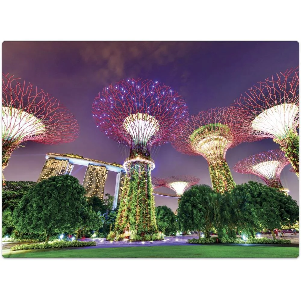 QUEBRA-CABECA CARTONADO JARDINS SINGAPURA 1000PCS TOYSTER (UNIDADE) - imagem 4