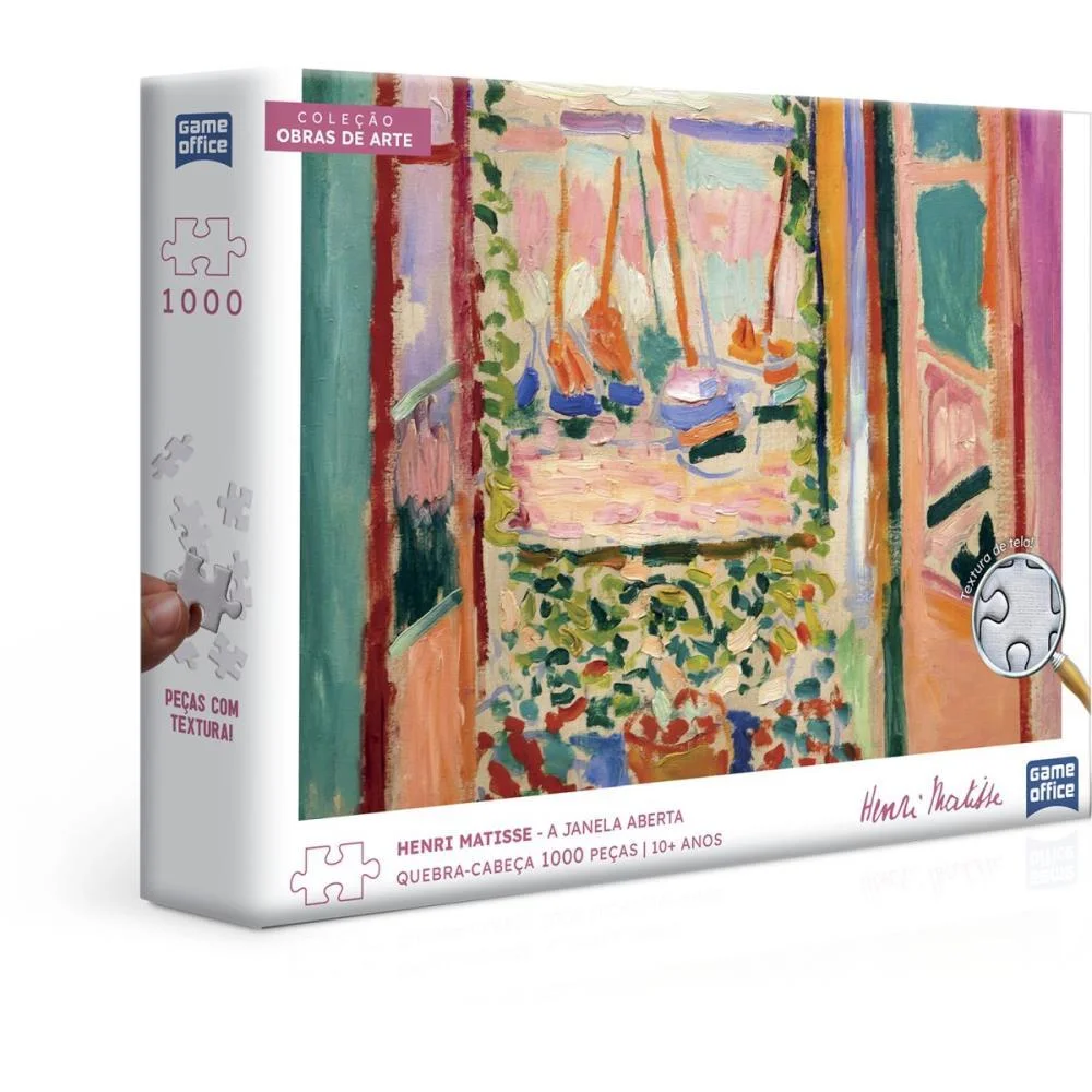 QUEBRA-CABECA CARTONADO MATISSE 1000PCS JANELA ABERTA TOYSTER (UNIDADE) - imagem 3