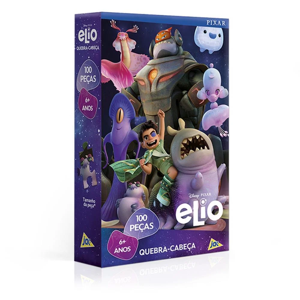 QUEBRA-CABECA CARTONADO ELIO 100 PECAS TOYSTER (UNIDADE) - imagem 5