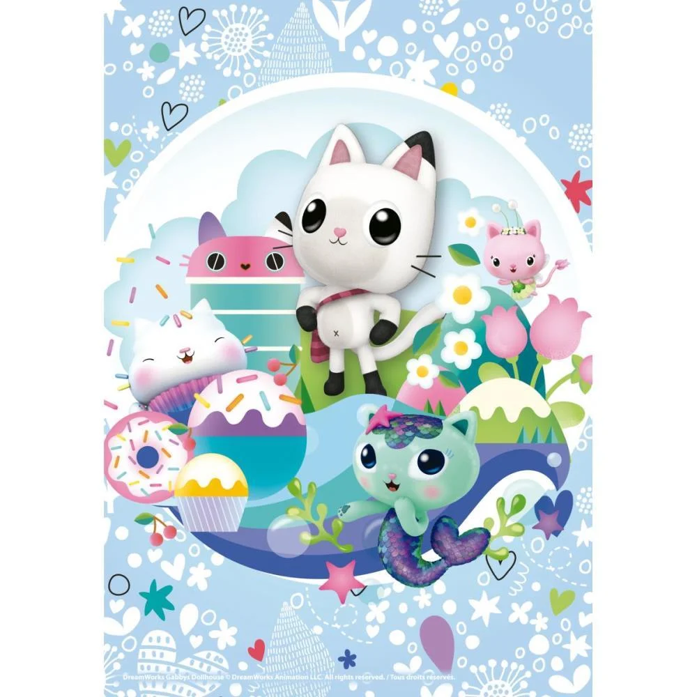 QUEBRA-CABECA CARTONADO A CASA DA GABBY 48PCS GROW (UNIDADE) - imagem 4