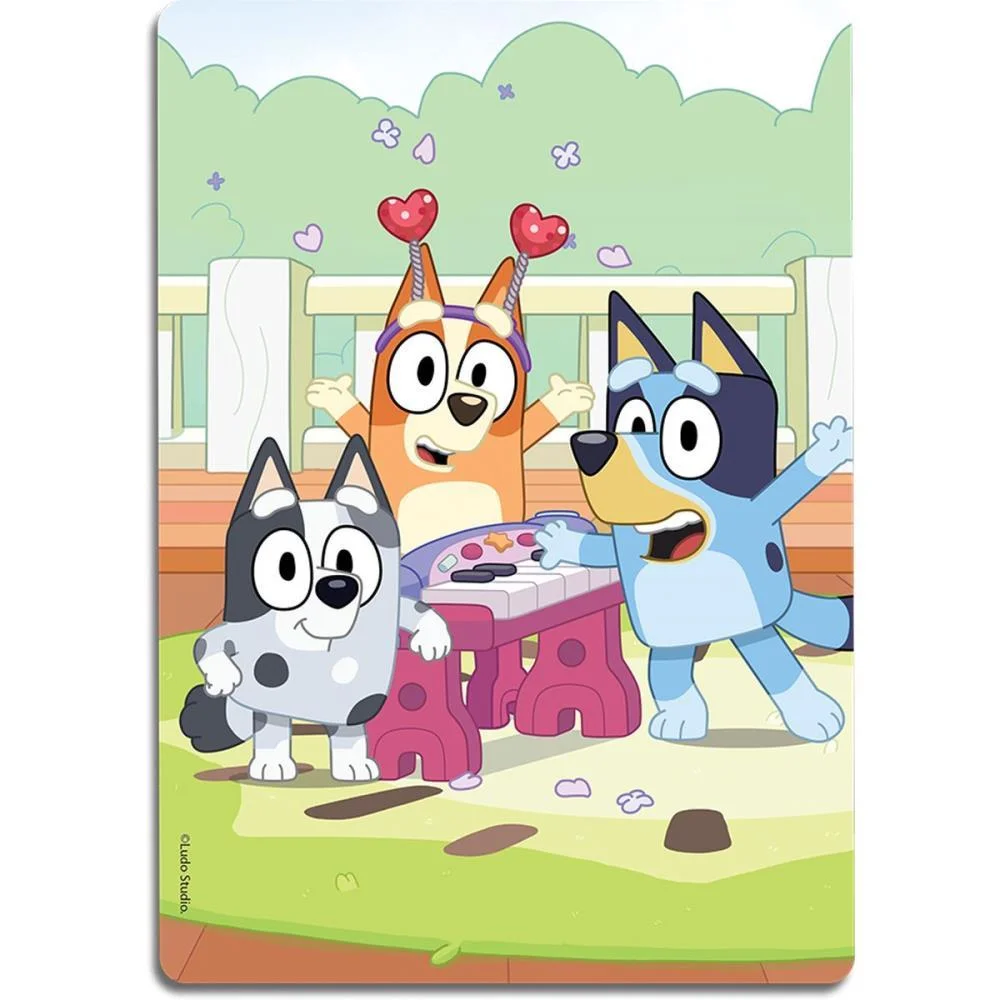 QUEBRA-CABECA CARTONADO BLUEY PUZZLE PROGRES.12/20/30 ELKA (UNIDADE) - imagem 4