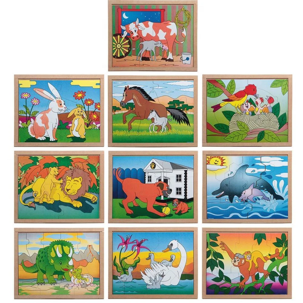 QUEBRA-CABECA MADEIRA MODELOS SORTIDOS 33,5X26,5CM CARLU (PCT. C/05) - imagem 3