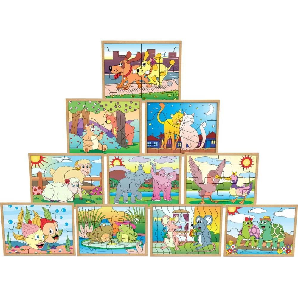 QUEBRA-CABECA MADEIRA MODELOS SORTIDOS 33,5X26,5CM CARLU (PCT. C/05) - imagem 4