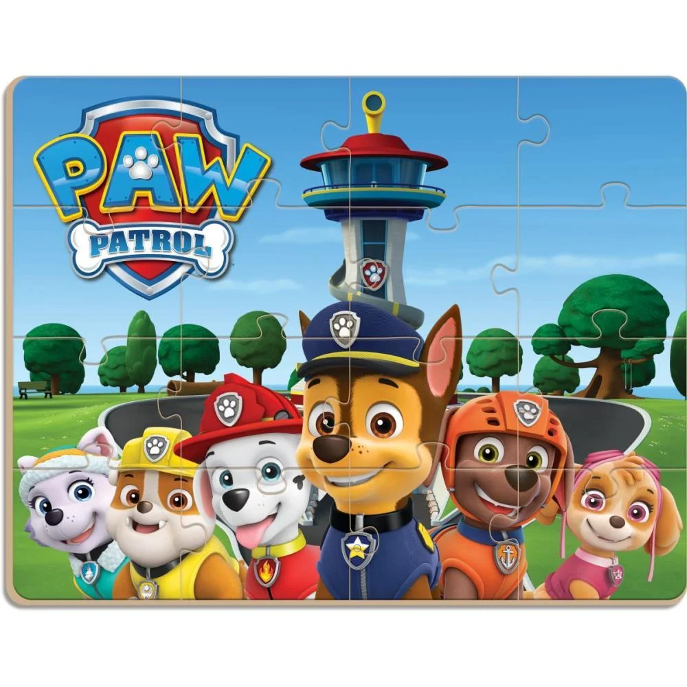 QUEBRA-CABECA MADEIRA PATRULHA CANINA GIGANTE 16PCS NIG BRINQUEDOS (UNIDADE) - imagem 4