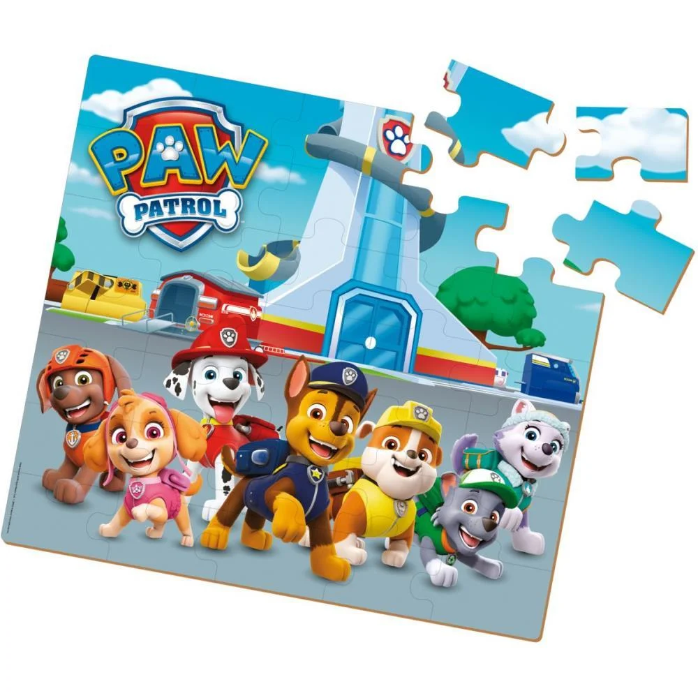 QUEBRA-CABECA MADEIRA PATRULHA CANINA BIG 35PECAS XALINGO (UNIDADE) - imagem 4