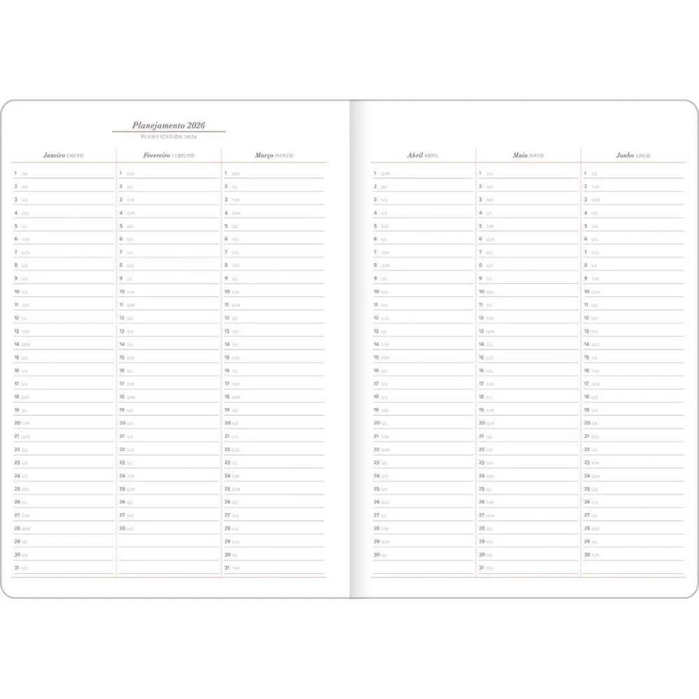 AGENDA/PLANNER 2026 CAMBRIDGE GRAMP. 20F 178X254MM TILIBRA (PCT.C/10) - imagem 4