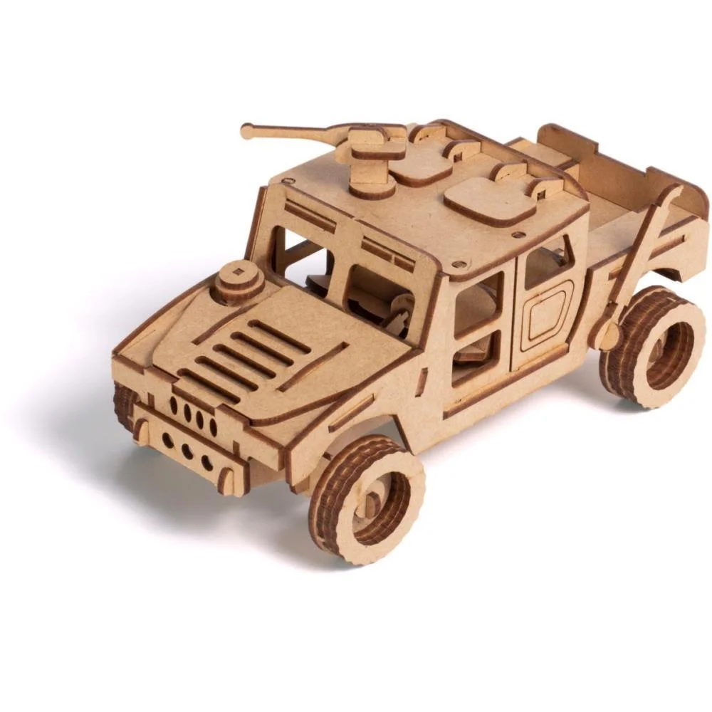 QUEBRA-CABECA MADEIRA JIPE HUMMER 3D 69PCS SOUZA (UNIDADE) - imagem 3