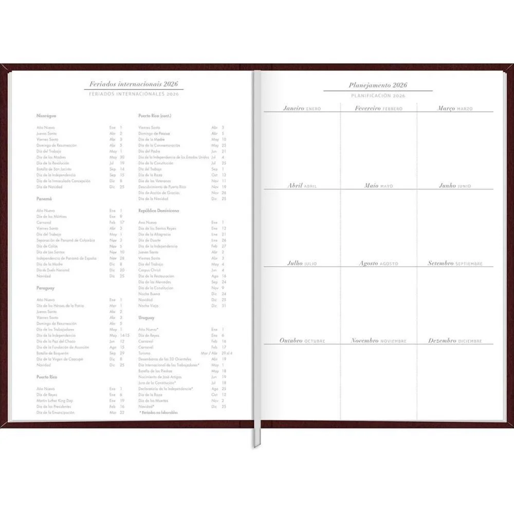 AGENDA/PLANNER 2026 TORINO CORES COST 176F 134X192 TILIBRA (PCT.C/04) - imagem 6