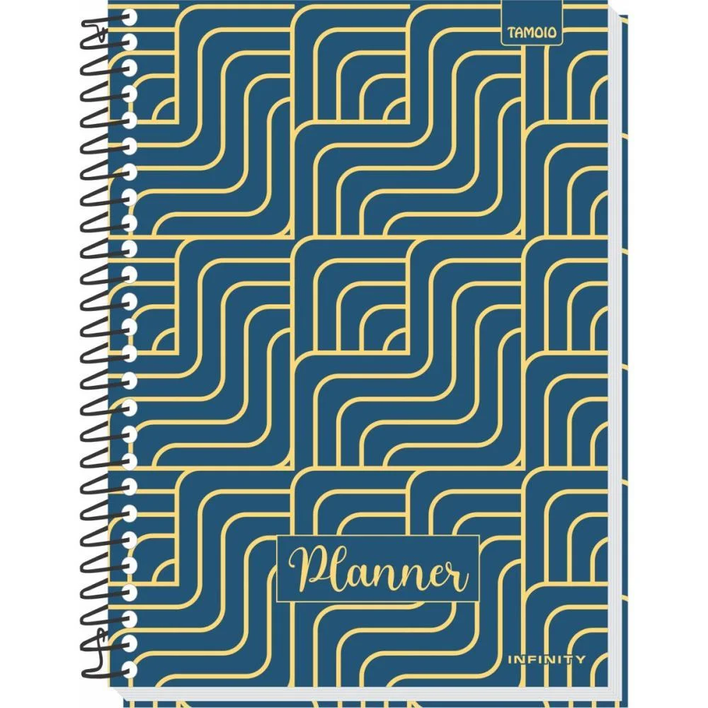 AGENDA/PLANNER PERMANENTE INFINITY CD ESPIRAL 96FLS. TAMOIO (PCT.C/04) - imagem 6