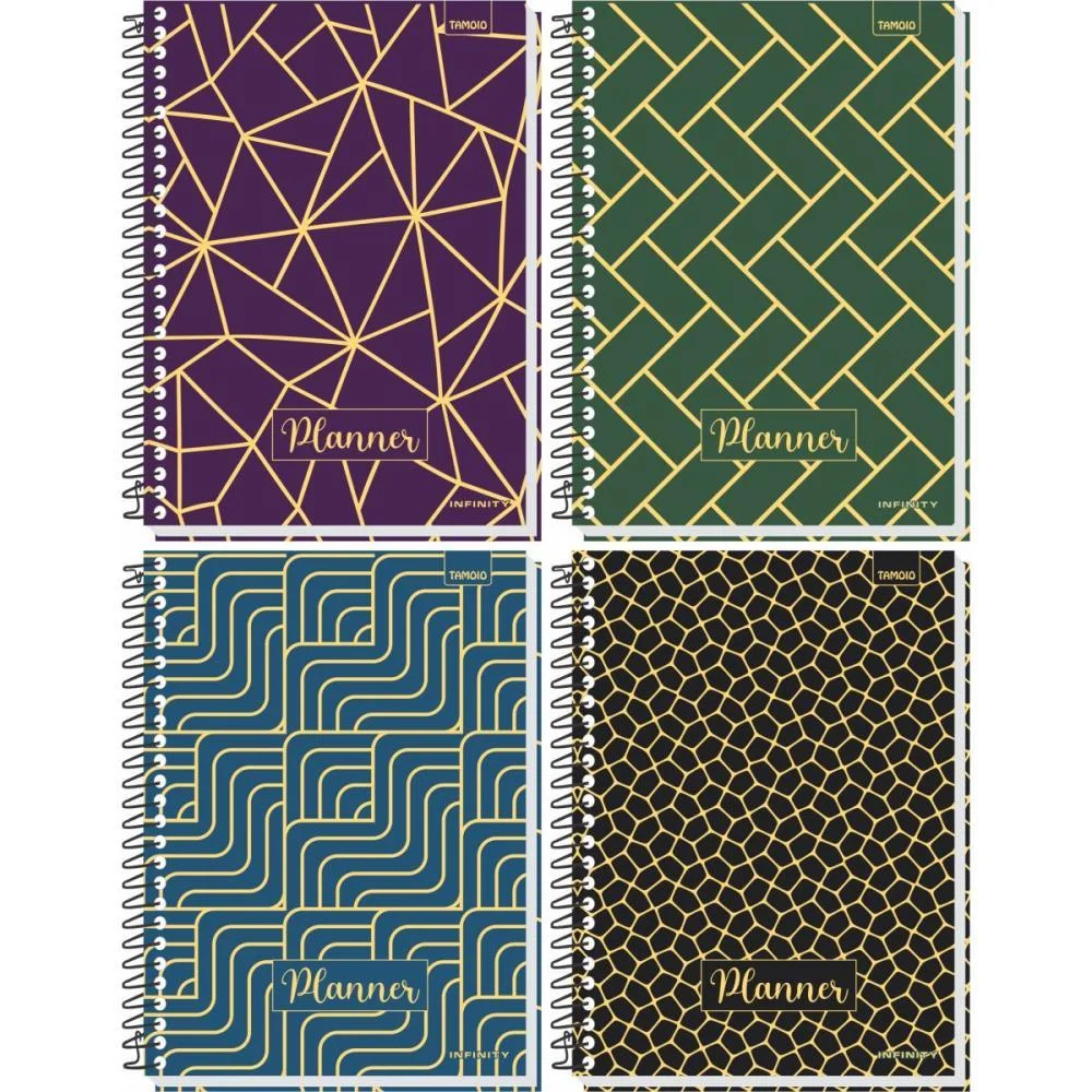 AGENDA/PLANNER PERMANENTE INFINITY CD ESPIRAL 96FLS. TAMOIO (PCT.C/04) - imagem 7