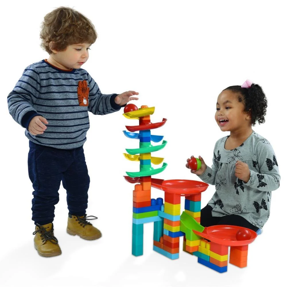 BRINQUEDO PARA MONTAR TOBOBOLA BLOCOLANDIA 61 PCS DISMAT (UNIDADE) - imagem 4