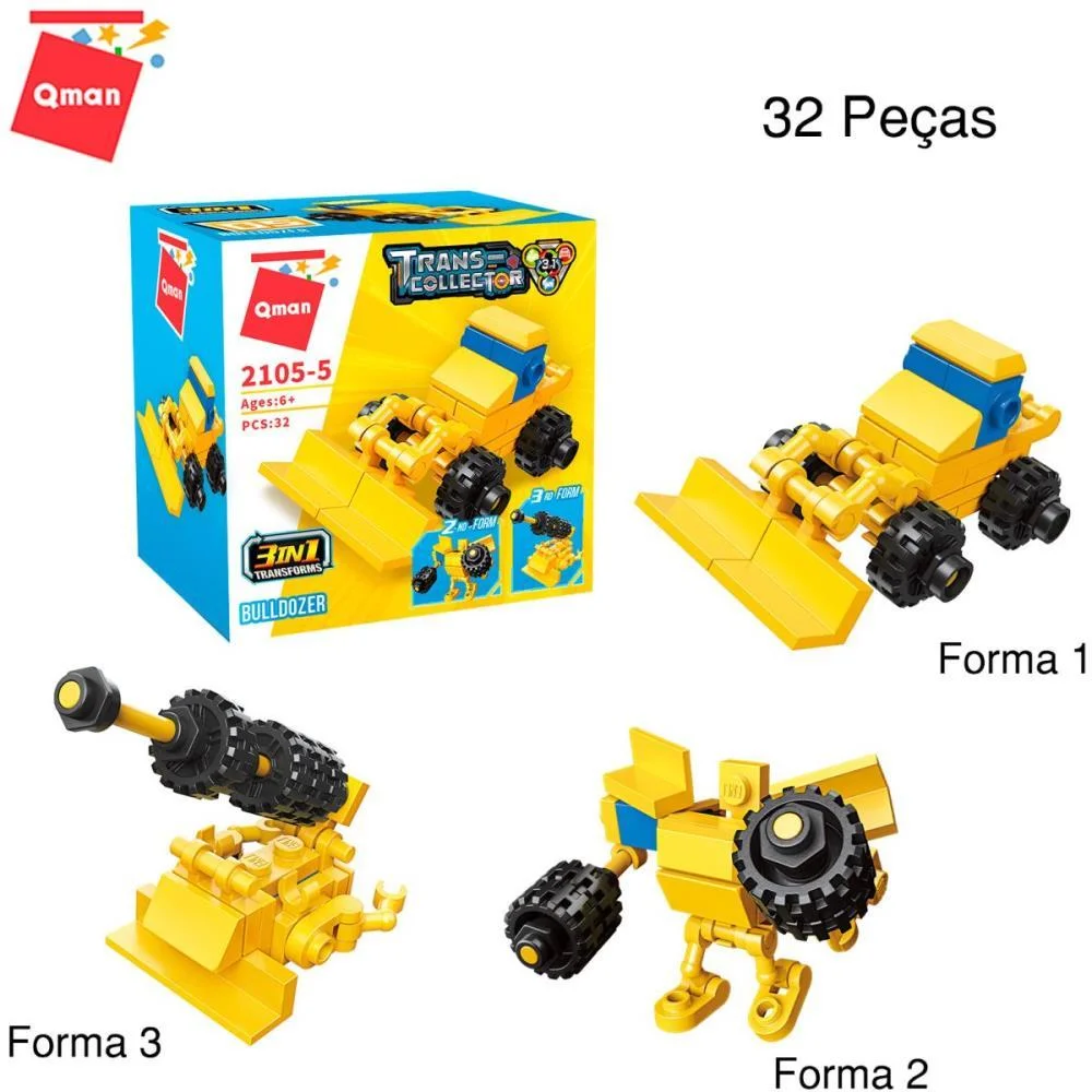 BRINQUEDO PARA MONTAR SET CONSTRUCAO/POLICIA 3EM1(S) KEEPPLAY (DP.C/10) - imagem 8