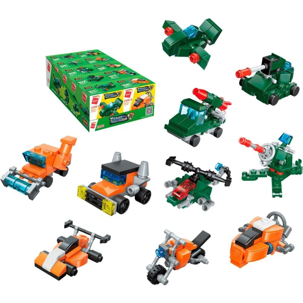 BRINQUEDO PARA MONTAR SET MILITAR/TRANSPORTES 3EM1(S KEEPPLAY (DP.C/10) - imagem 2