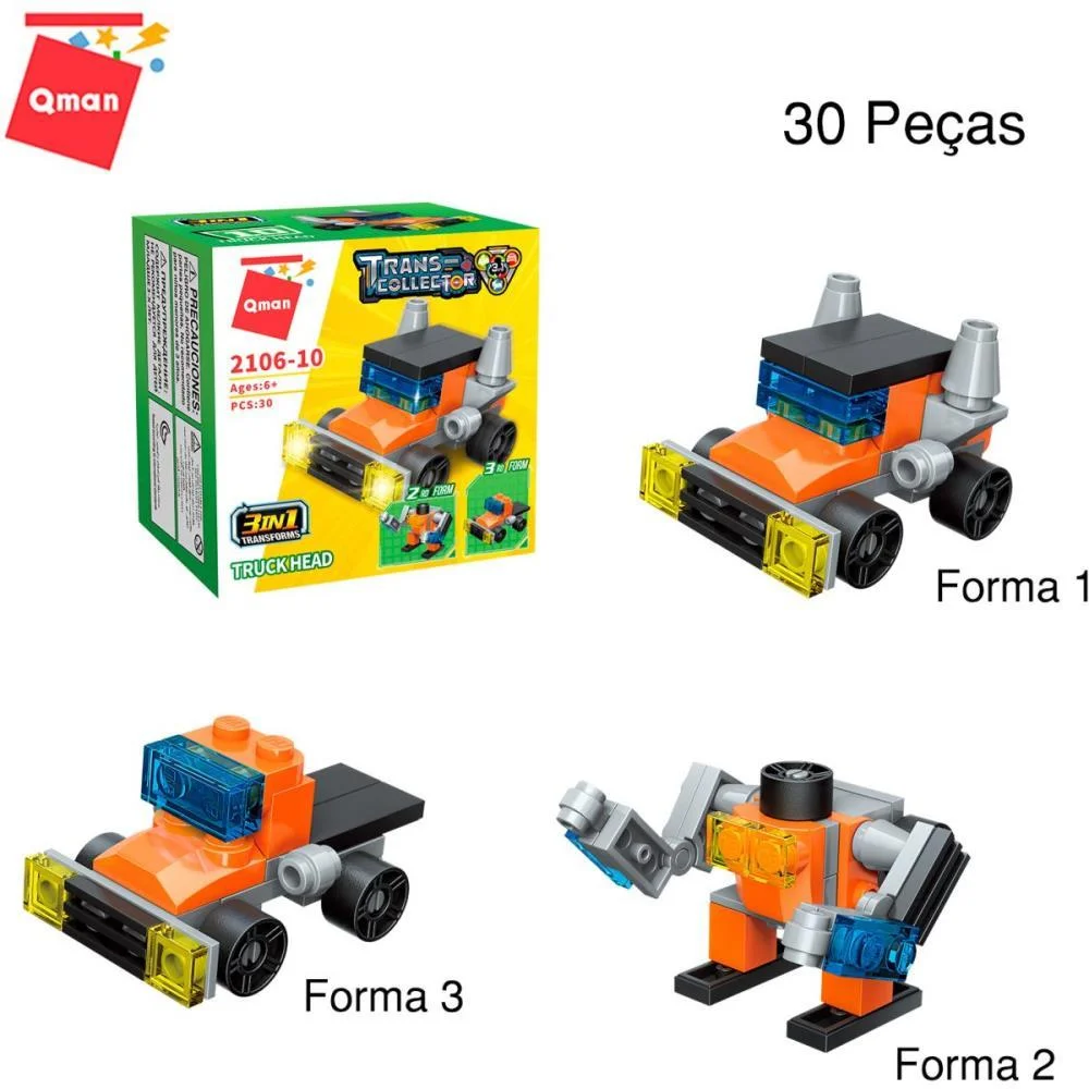 BRINQUEDO PARA MONTAR SET MILITAR/TRANSPORTES 3EM1(S KEEPPLAY (DP.C/10) - imagem 12