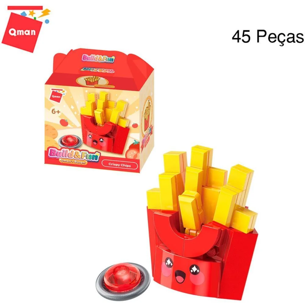 BRINQUEDO PARA MONTAR SET BUILD FUN FAST FOOD (S) KEEPPLAY (DP.C/06) - imagem 3