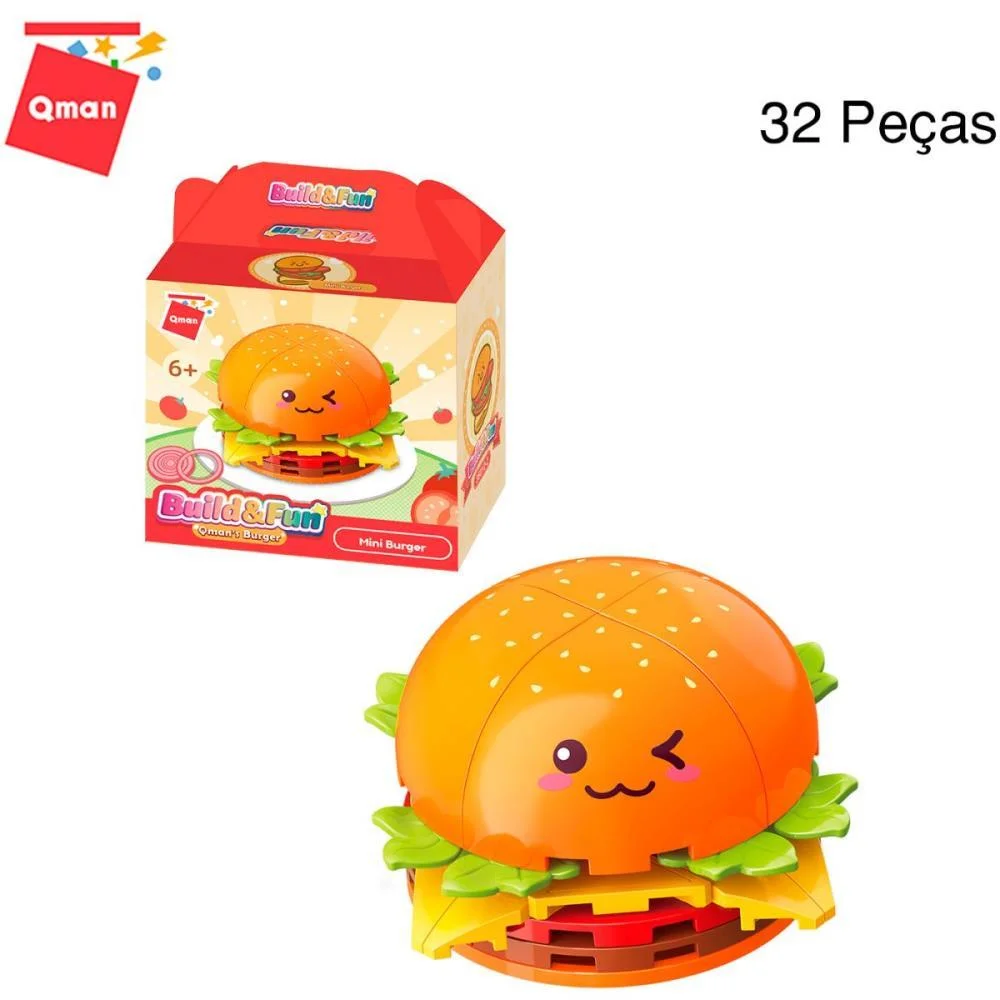 BRINQUEDO PARA MONTAR SET BUILD FUN FAST FOOD (S) KEEPPLAY (DP.C/06) - imagem 4