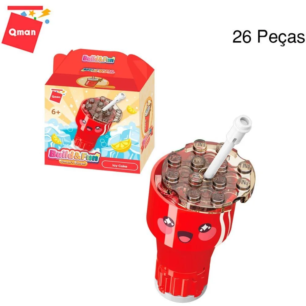 BRINQUEDO PARA MONTAR SET BUILD FUN FAST FOOD (S) KEEPPLAY (DP.C/06) - imagem 5